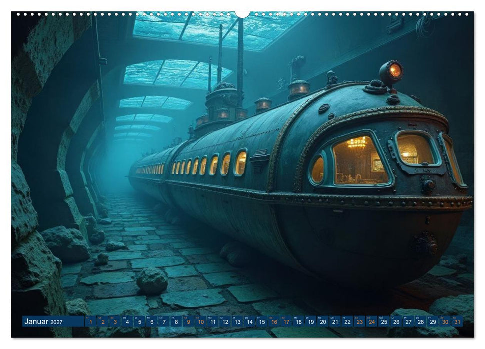 Unterwasserwelten - U-Boote (CALVENDO Wandkalender 2027)