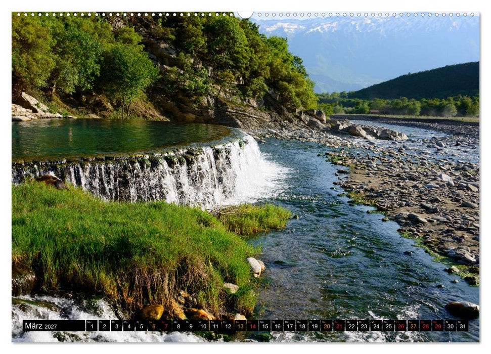Landschaften in Albanien (CALVENDO Wandkalender 2027)