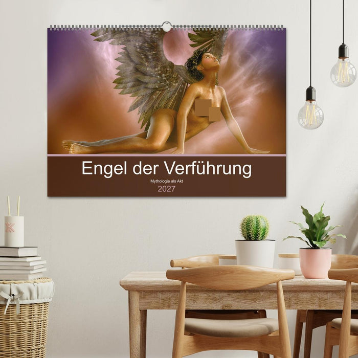 Engel der Verführung - Mythologie als Akt (CALVENDO Wandkalender 2027)