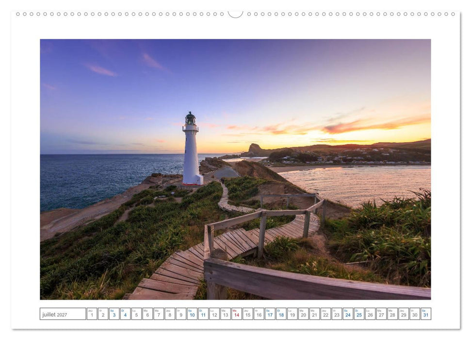 Phares de Nouvelle-Zélande (CALVENDO Calendrier supérieur 2027)