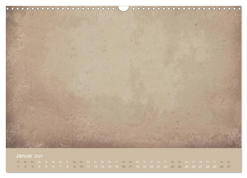 Vintage DIY Bastel-Kalender (CALVENDO Wandkalender 2027)