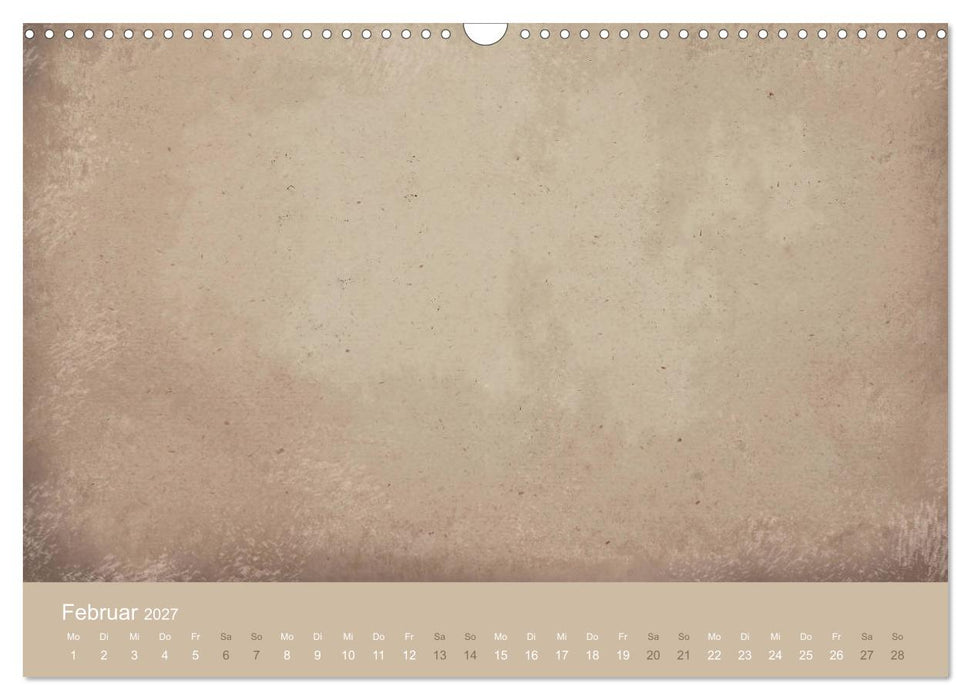 Vintage DIY Bastel-Kalender (CALVENDO Wandkalender 2027)