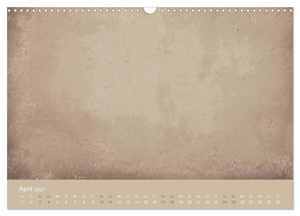 Vintage DIY Bastel-Kalender (CALVENDO Wandkalender 2027)
