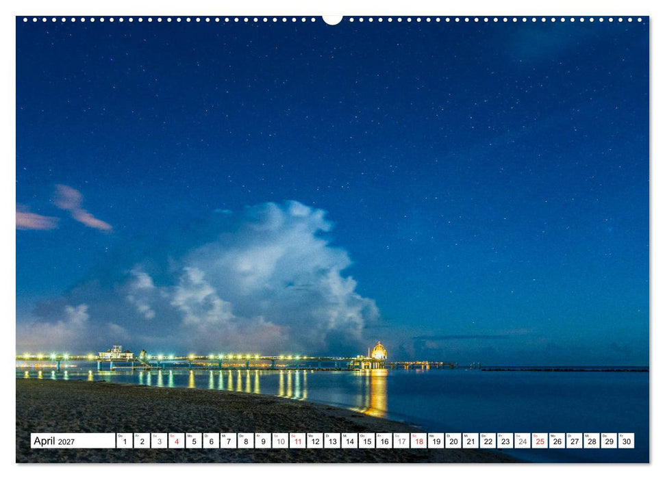 Insel Rügen - Die Küste von Sellin bis Kap Arkona (CALVENDO Wandkalender 2027)