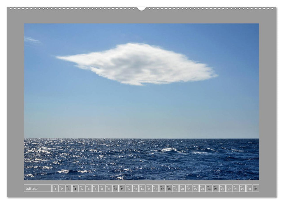 Nur Himmel und Meer (CALVENDO Premium Wandkalender 2027)