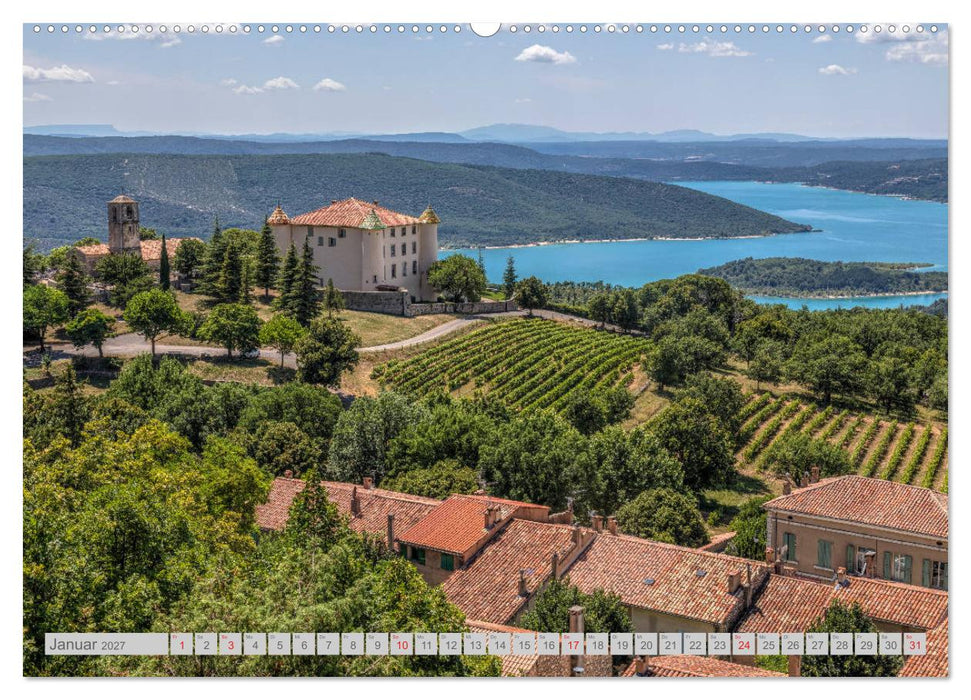 Provence, der sinnliche Süden Frankreichs (CALVENDO Wandkalender 2027)
