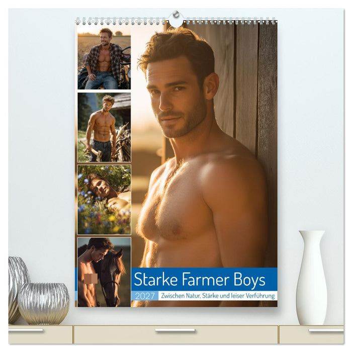 Starke Farmer Boys (CALVENDO Premium Wandkalender 2027)