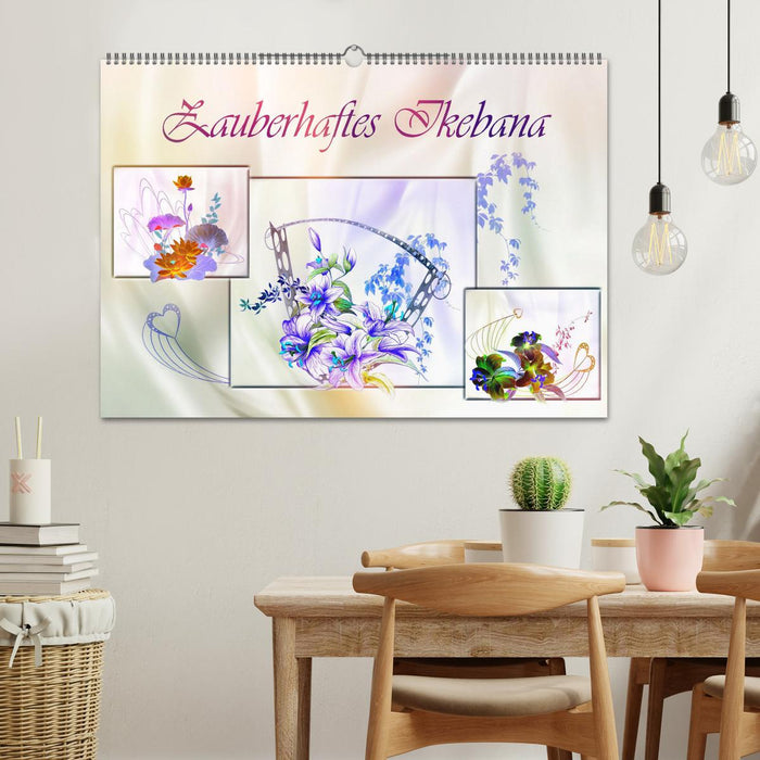 Zauberhaftes Ikebana (CALVENDO Wandkalender 2027)