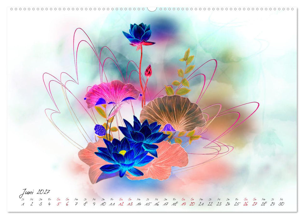 Zauberhaftes Ikebana (CALVENDO Wandkalender 2027)
