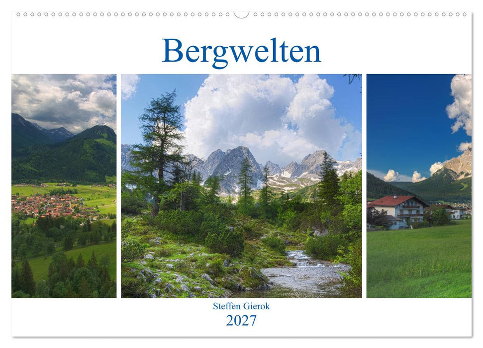 Bergwelten (CALVENDO Wandkalender 2027)