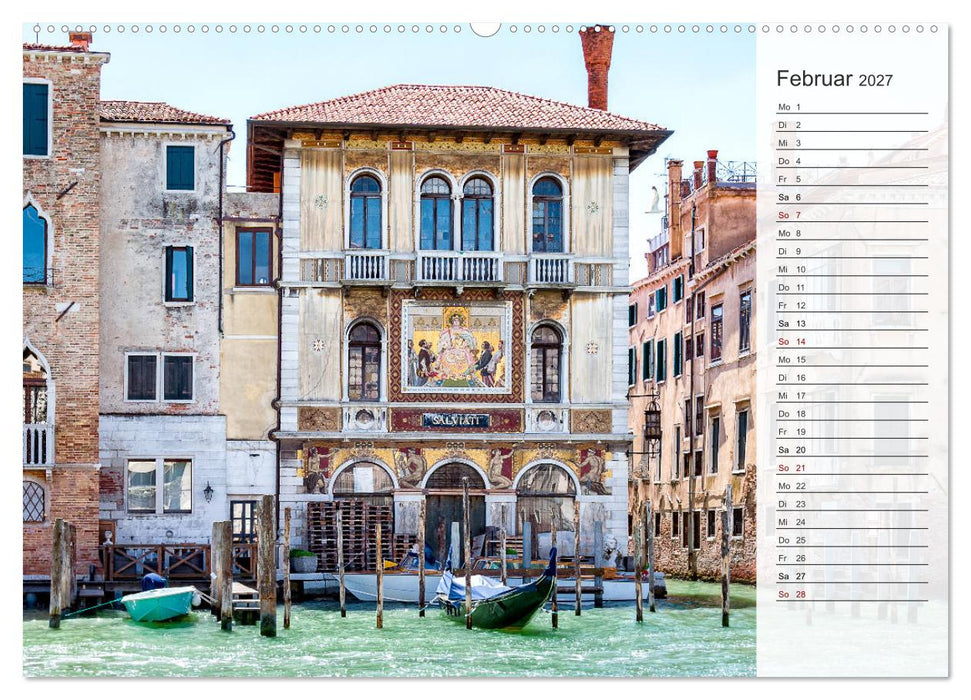 Venedig - Stille Momente (CALVENDO Premium Wandkalender 2027)