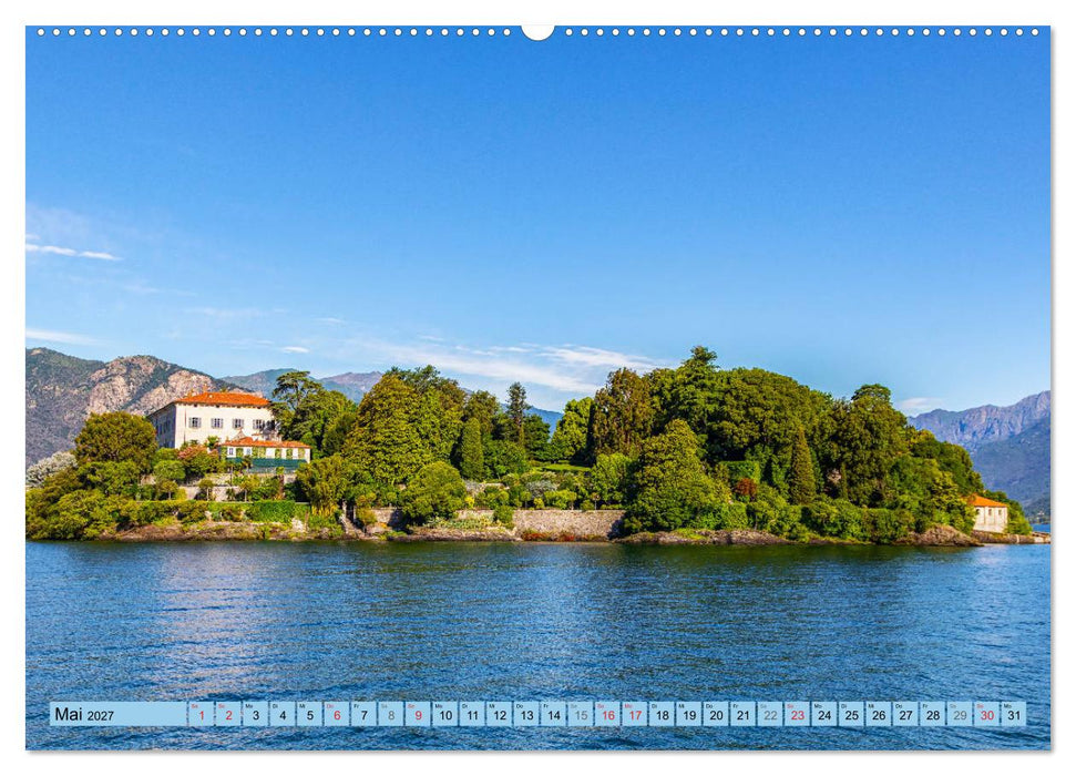 Italiens romantische Seen (CALVENDO Wandkalender 2027)