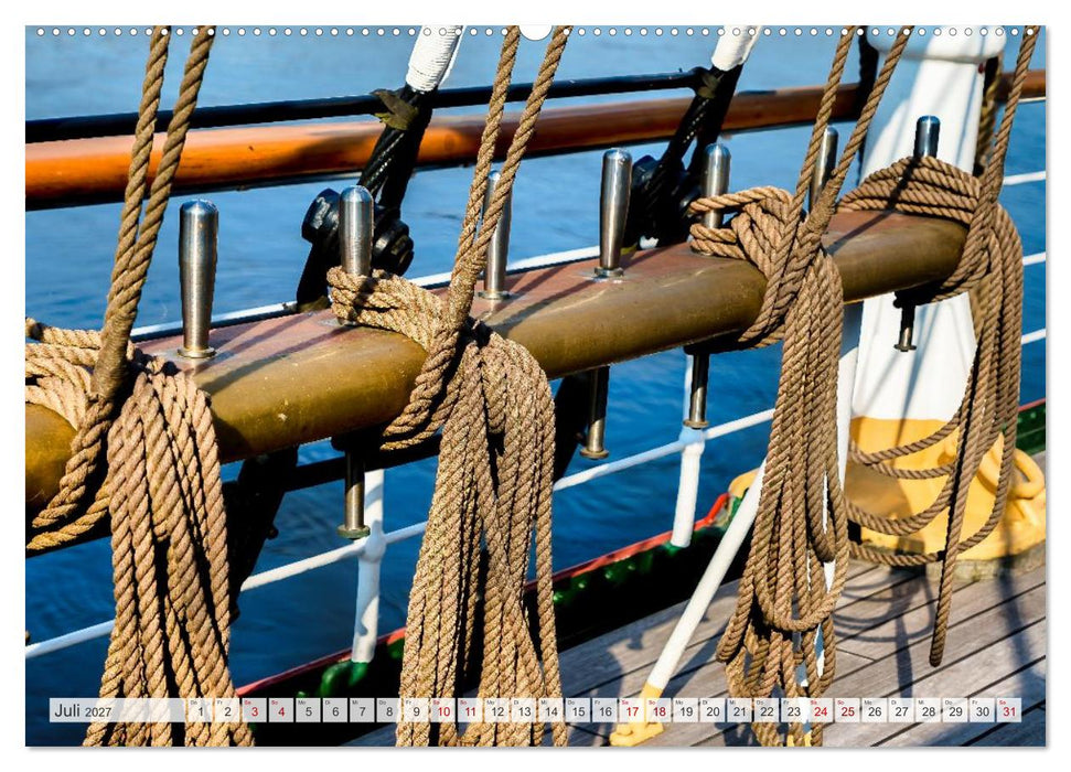 Letztes deutsches Vollschiff DAS SCHULSCHIFF DEUTSCHLAND (CALVENDO Premium Wandkalender 2027)