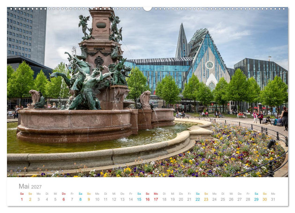 Leipzig - Spaziergang durch Epochen (CALVENDO Premium Wandkalender 2027)