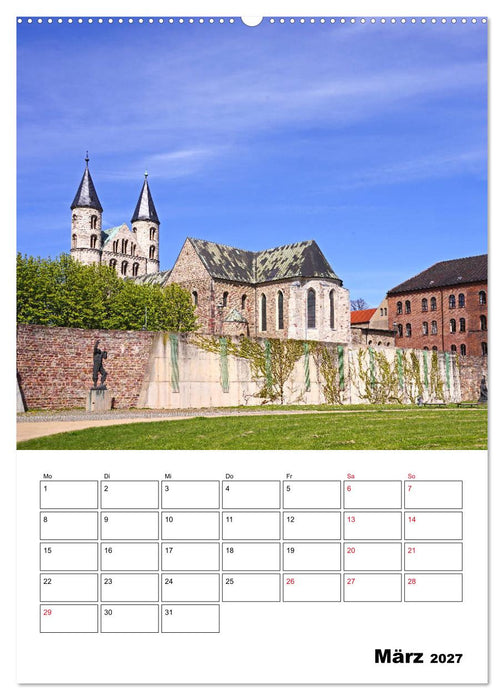 Magdeburger Ansichten (CALVENDO Premium Wandkalender 2027)