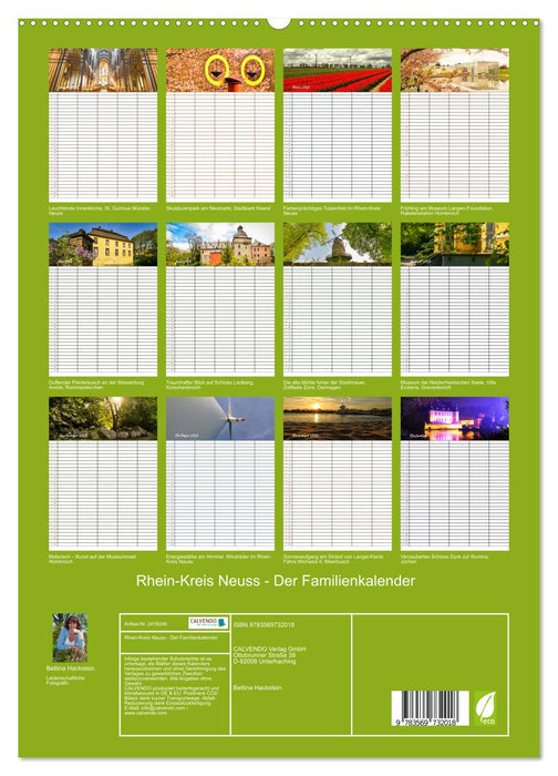 Rhein-Kreis Neuss - Der Familienkalender (CALVENDO Premium Wandkalender 2027)