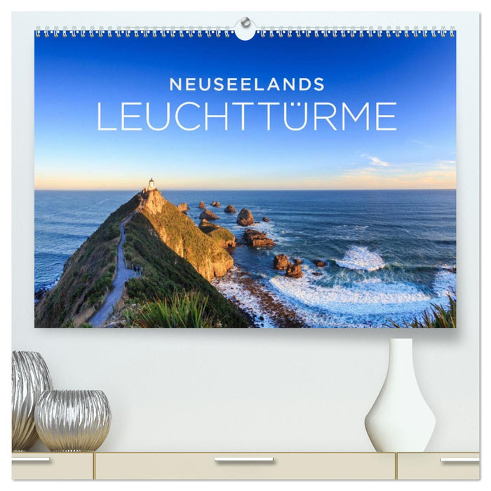 Neuseelands Leuchttürme (CALVENDO Premium Wandkalender 2027)