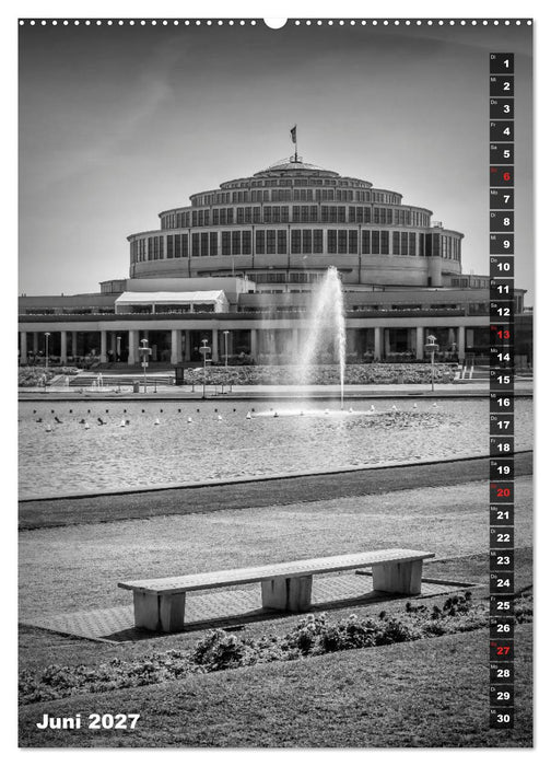 BRESLAU SCHWARZWEIß (CALVENDO Premium Wandkalender 2027)
