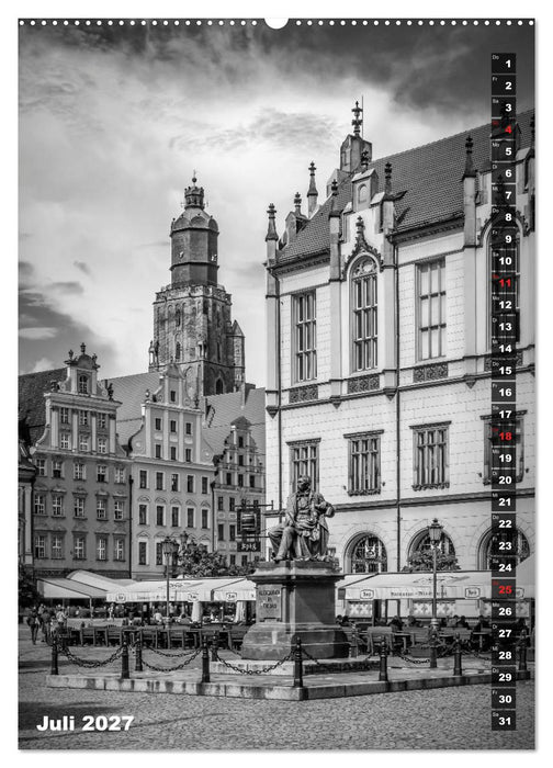 BRESLAU SCHWARZWEIß (CALVENDO Premium Wandkalender 2027)