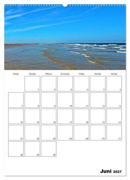 Langeoog - eine Trauminsel (CALVENDO Wandkalender 2027)