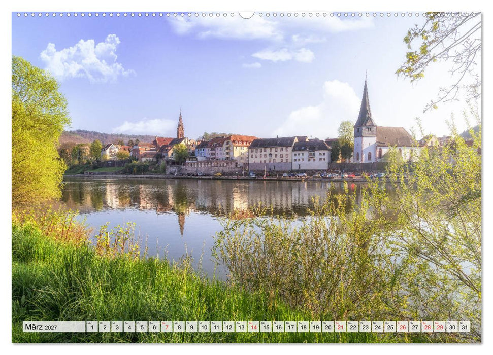Romantisches Neckartal (CALVENDO Premium Wandkalender 2027)
