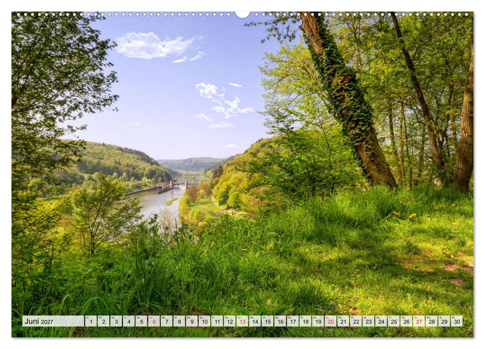 Romantisches Neckartal (CALVENDO Premium Wandkalender 2027)