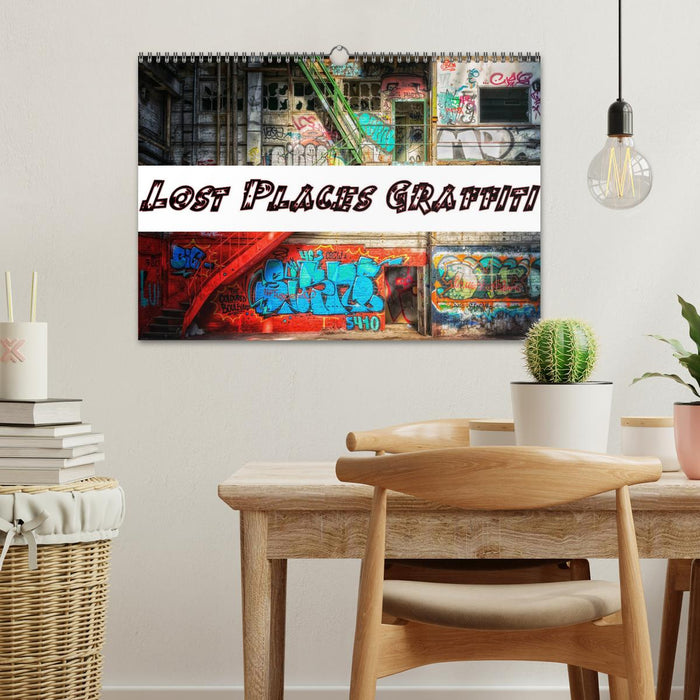 Lost Places Graffiti (CALVENDO Wandkalender 2027)