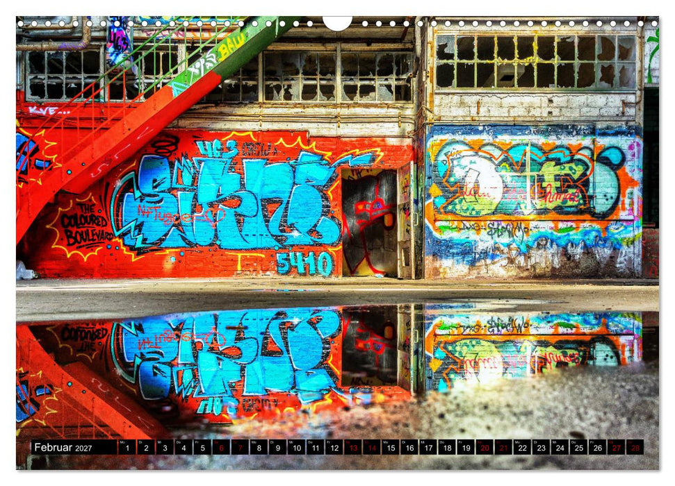 Lost Places Graffiti (CALVENDO Wandkalender 2027)