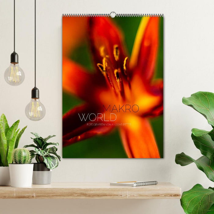 Makro World (CALVENDO Wandkalender 2027)