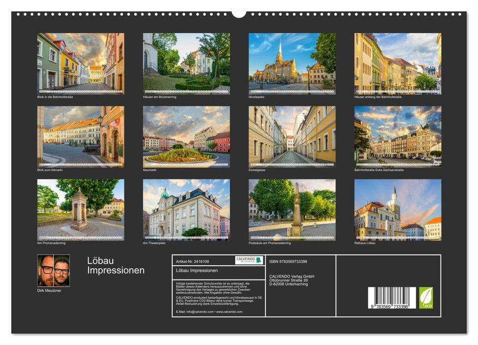Löbau Impressionen (CALVENDO Premium Wandkalender 2027)