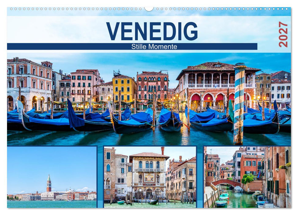 Venedig - Stille Momente (CALVENDO Wandkalender 2027)