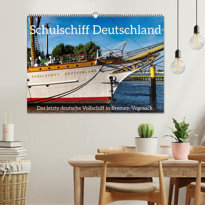 Letztes deutsches Vollschiff DAS SCHULSCHIFF DEUTSCHLAND (CALVENDO Wandkalender 2027)