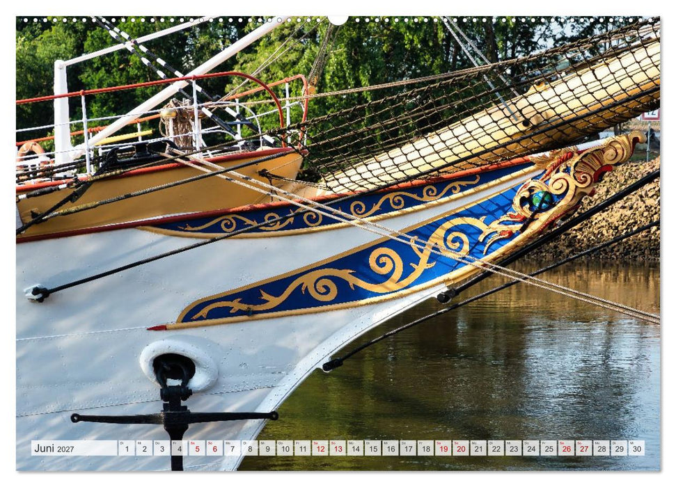 Letztes deutsches Vollschiff DAS SCHULSCHIFF DEUTSCHLAND (CALVENDO Wandkalender 2027)