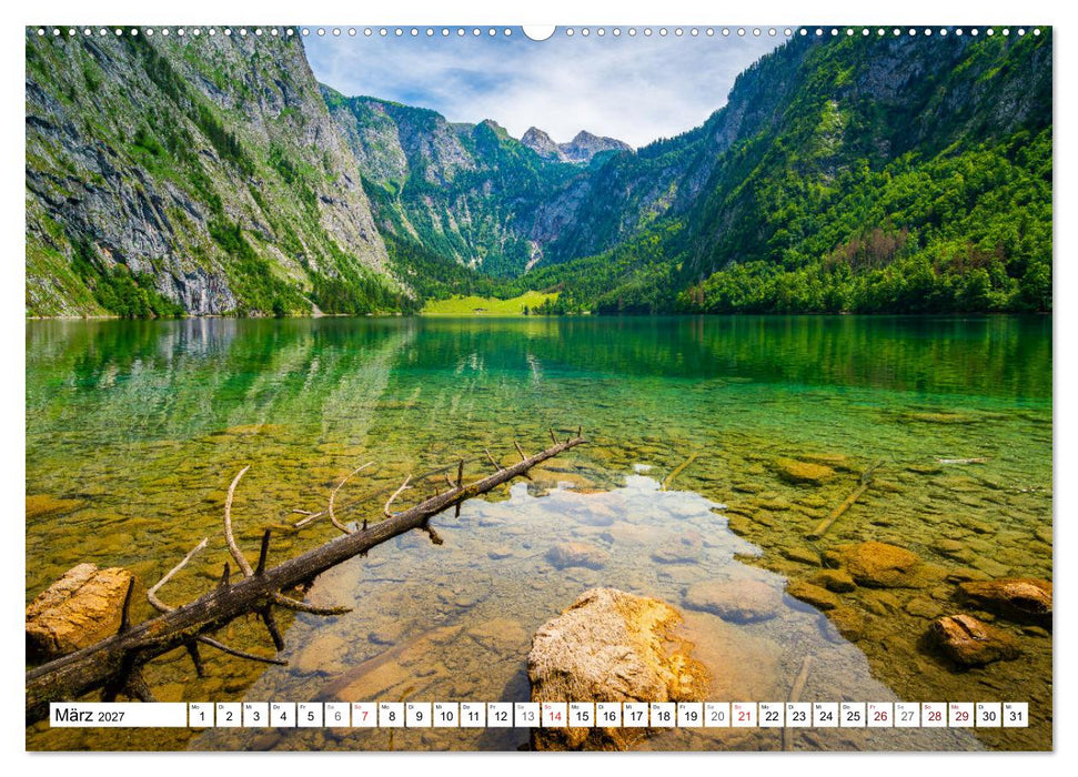 Ein Sommer in den Bayerischen Alpen (CALVENDO Wandkalender 2027)