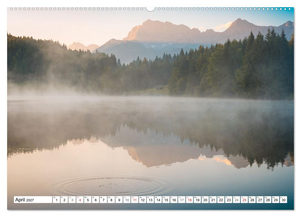 Ein Sommer in den Bayerischen Alpen (CALVENDO Wandkalender 2027)