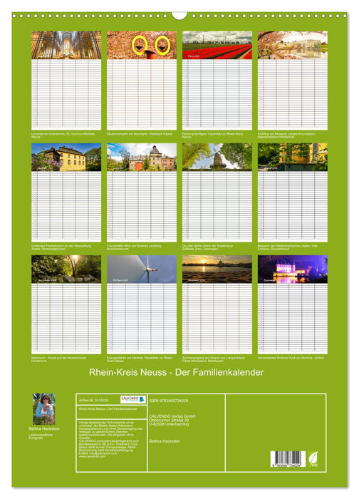 Rhein-Kreis Neuss - Der Familienkalender (CALVENDO Wandkalender 2027)