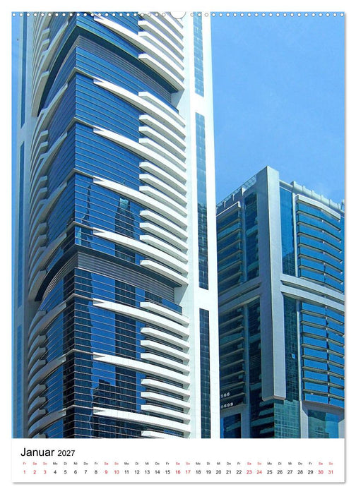 Dubai - faszinierende Highlights (CALVENDO Wandkalender 2027)