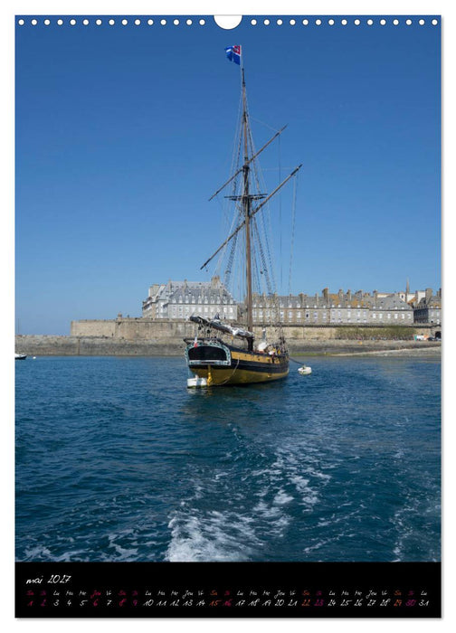 Portraits de Saint-Malo (CALVENDO Calendrier mensuel 2027)