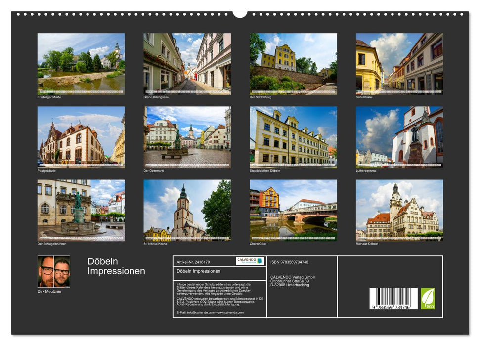Döbeln Impressionen (CALVENDO Premium Wandkalender 2027)