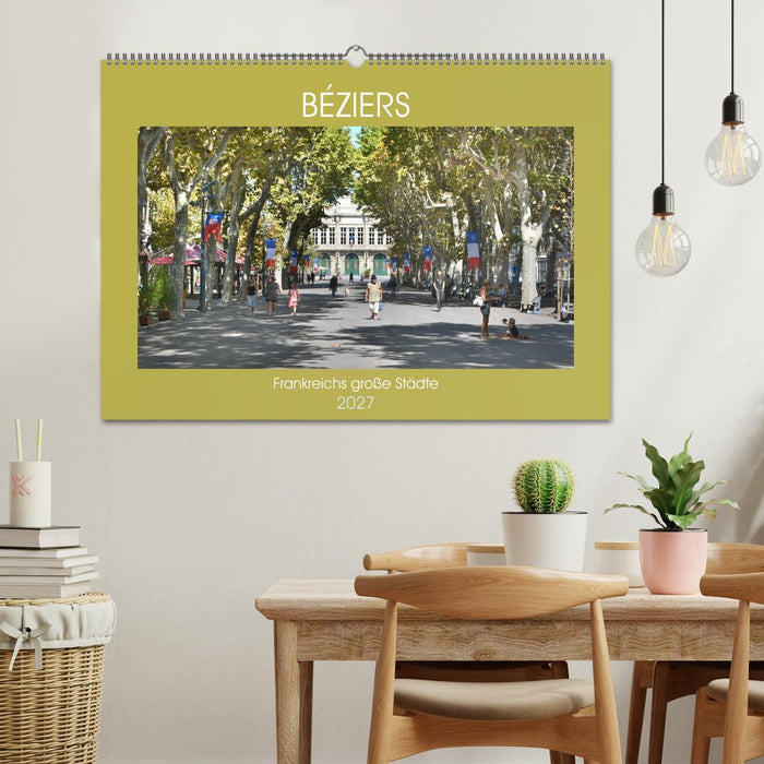 Frankreichs große Städte - Béziers (CALVENDO Wandkalender 2027)