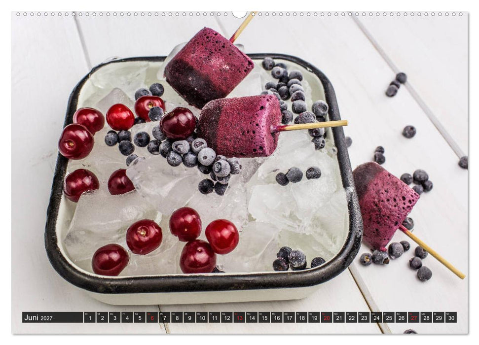 Superfood Blaubeere. Ich esse gerne Heidelbeeren! (CALVENDO Wandkalender 2027)
