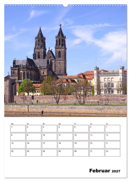 Magdeburger Ansichten (CALVENDO Wandkalender 2027)