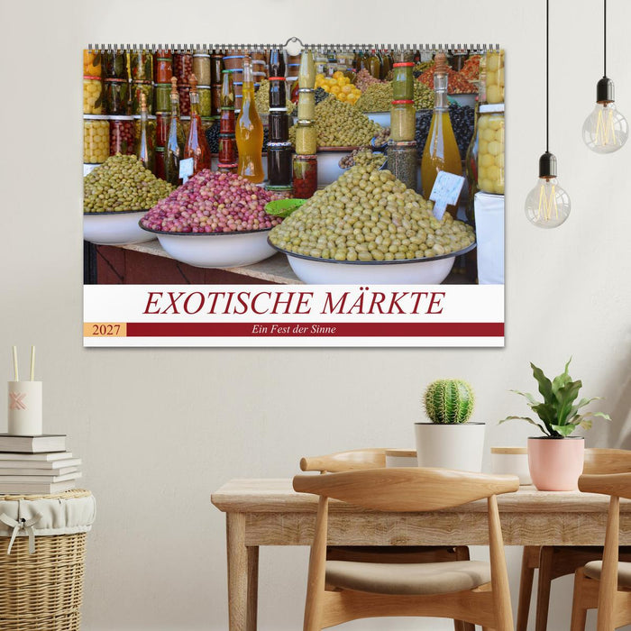 Exotische Märkte (CALVENDO Wandkalender 2027)