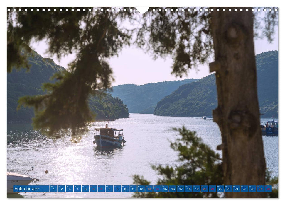 Istriens Westküste (CALVENDO Wandkalender 2027)