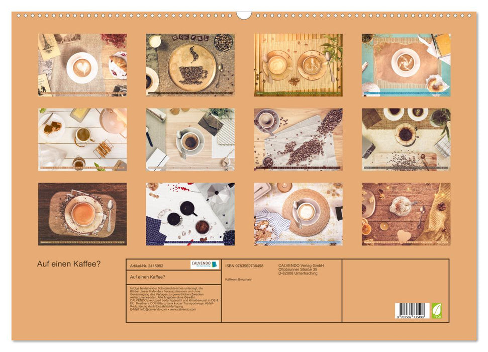 Auf einen Kaffee? (CALVENDO Wandkalender 2027)