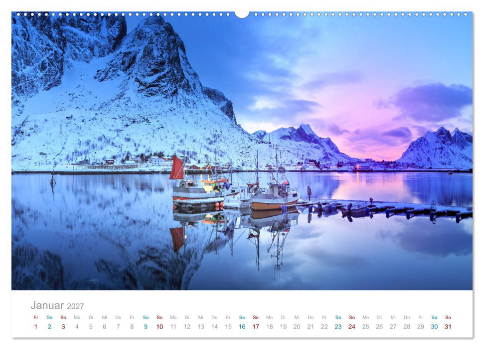 Norwegen - der hohe Norden (CALVENDO Premium Wandkalender 2027)