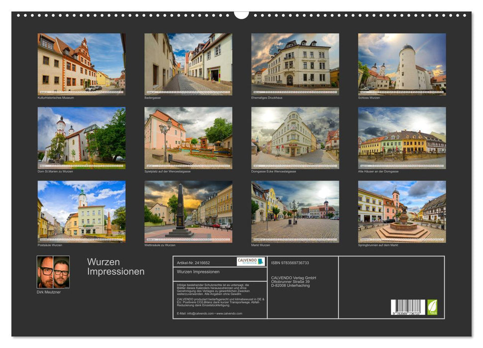 Wurzen Impressionen (CALVENDO Wandkalender 2027)