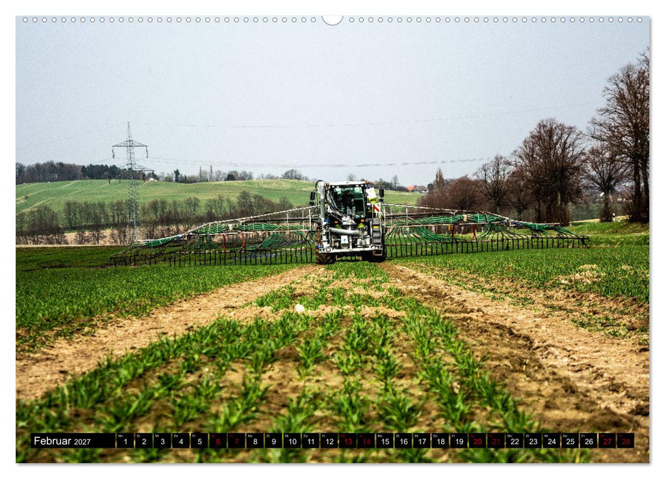 Landtechnik 2027 (CALVENDO Wandkalender 2027)