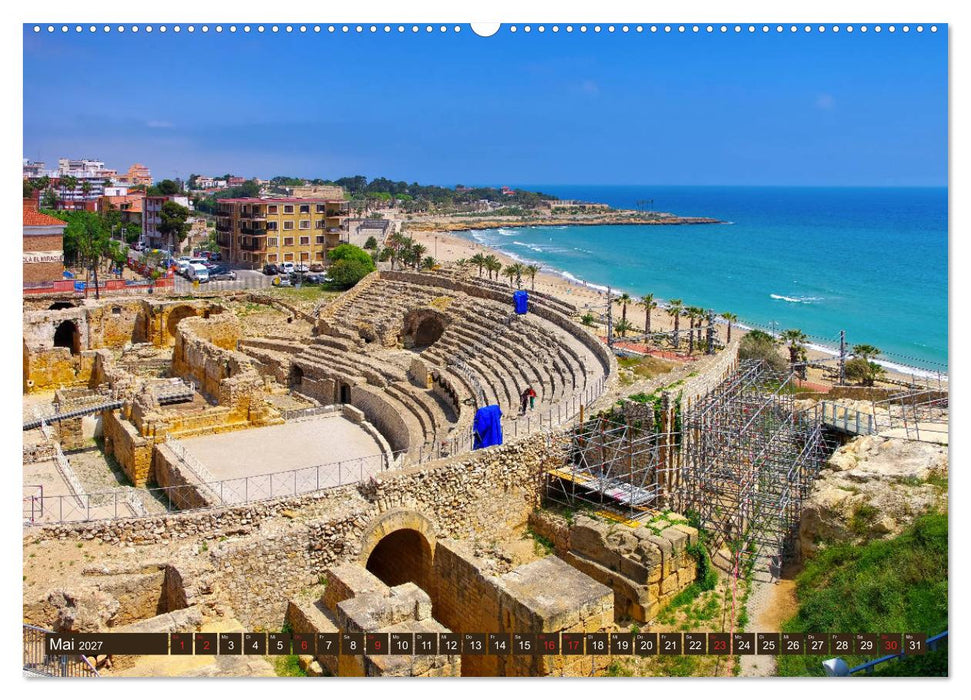 Costa de Ponent - Unterwegs zwischen Barcelona und Tarragona (CALVENDO Wandkalender 2027)