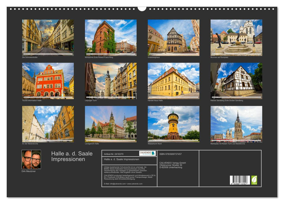 Halle a. d. Saale Impressionen (CALVENDO Wandkalender 2027)